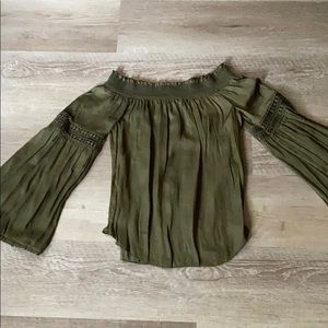 White House Black Market Off Shoulder